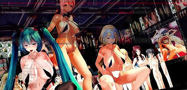  mmd In the dance erotic club